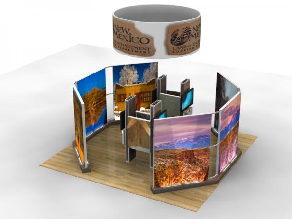 DM-0602 Trade Show Exhibit -- 20' x 20' Version